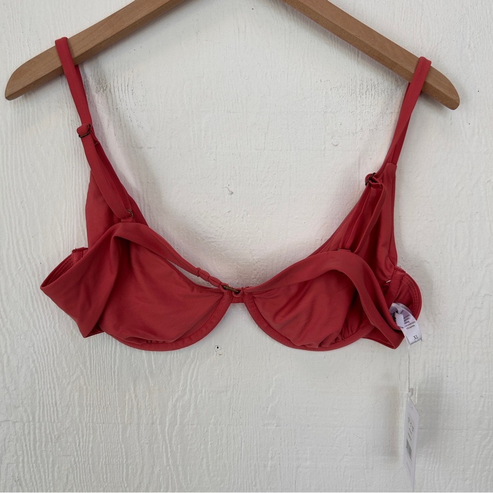 Anode Swimwear The Sicily Top Bikini size Large NWT - Picture 2 of 4
